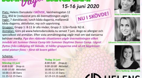 SUMMER DAYTIME DANCE CAMP