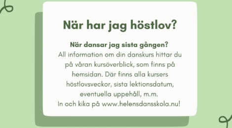 KURSÖVERBLICK!