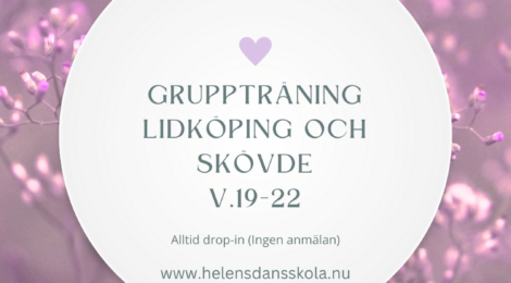 Gruppträning v.19-22
