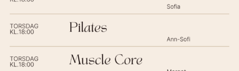 Gruppträning hösten 2025
