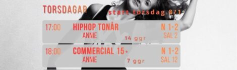 Annie startar sina kurser v. 2