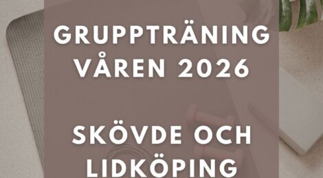 Schema gruppträning våren 2026
