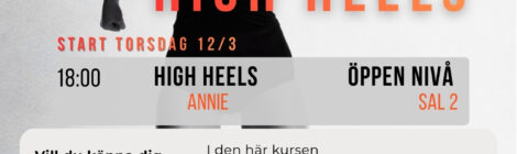 HIGH HEELS start v. 11 i Skövde