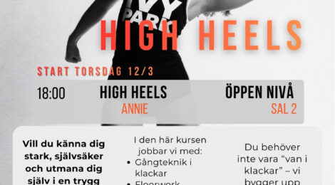 HIGH HEELS start v. 11 i Skövde