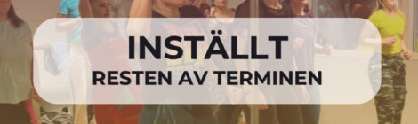 OBS! Soca Fitness är inställt resten av terminen