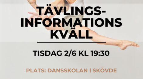 2/6: Tävlingsinformationskväll