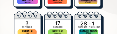 Danstävlingar HT 2026