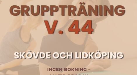 Gruppträning v. 44
